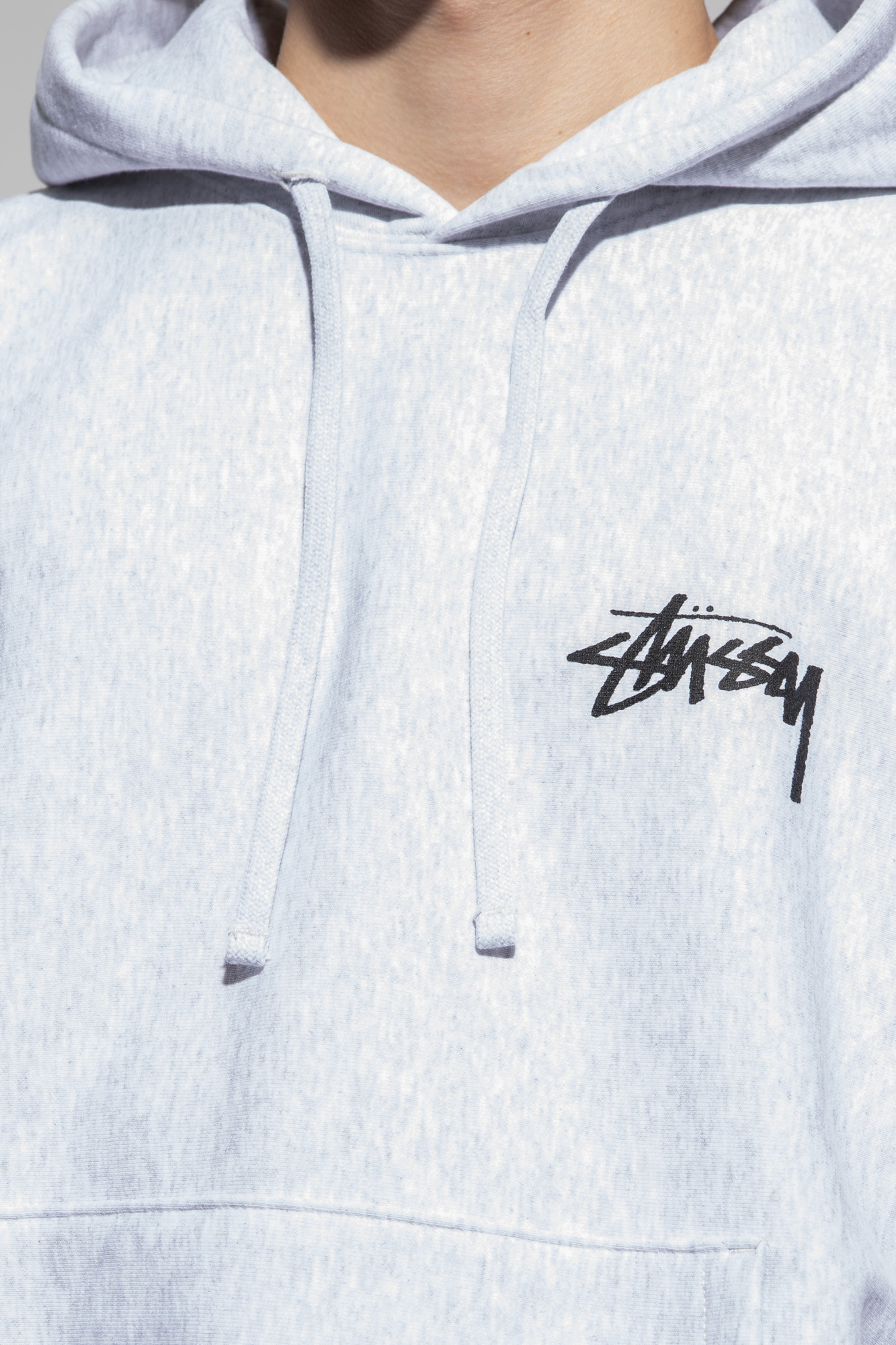 Grey Hoodie with logo Stussy - Vitkac Canada